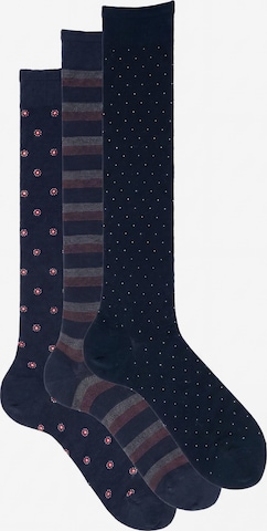 Ciocca Knee High Socks in Mixed colors: front