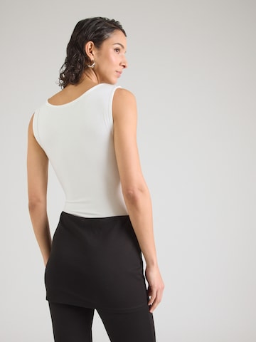 ABOUT YOU Koszula body 'Malena' w kolorze biały