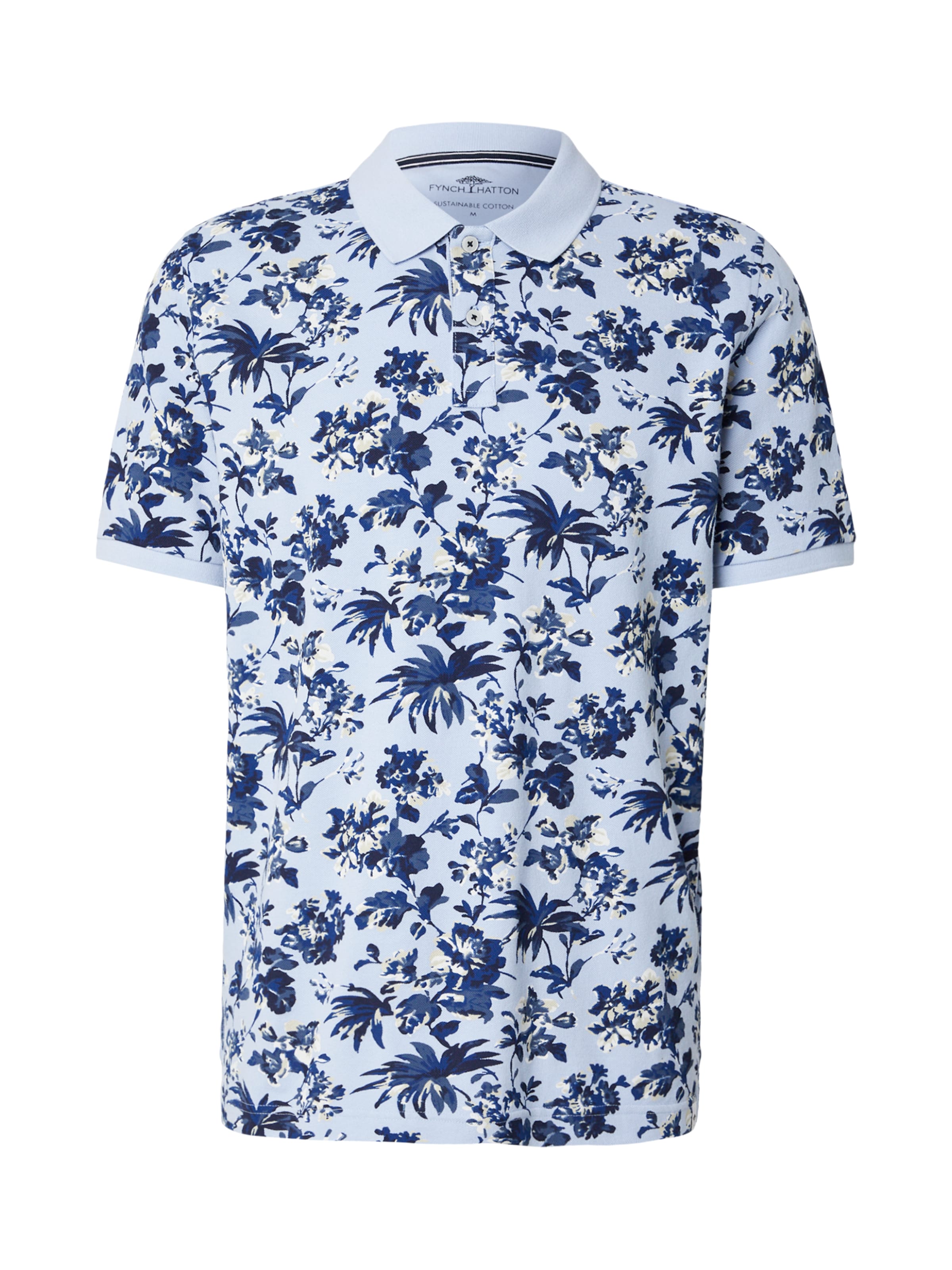 Maglietta di FYNCH-HATTON in blu: frontale