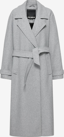 Pull&Bear Mantel in Grau: Vorderseite