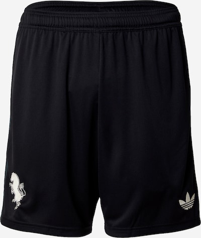 Sportinės kelnės 'Juve' iš ADIDAS PERFORMANCE, spalva – tamsiai žalia / juoda / balta, Prekių apžvalga