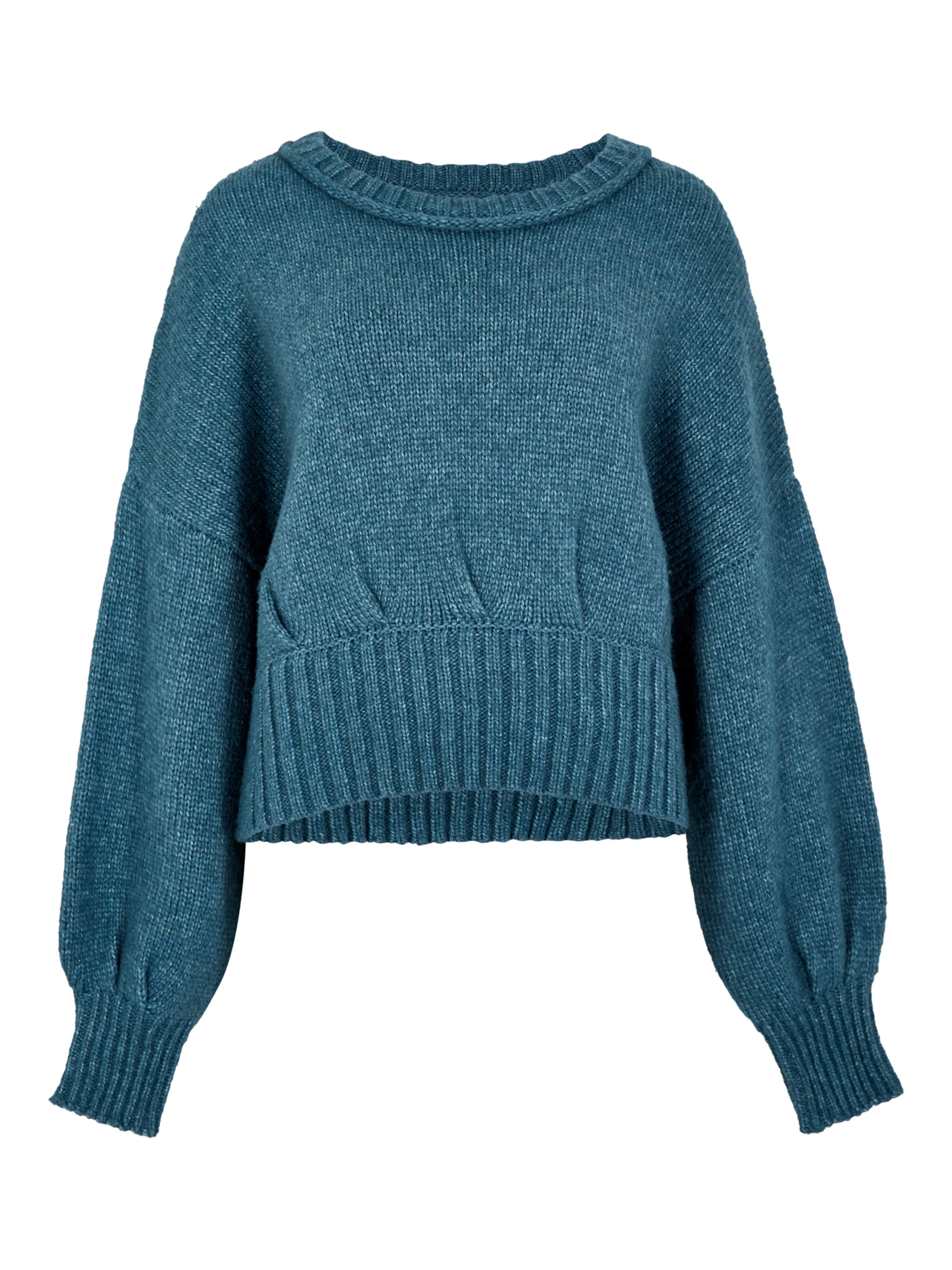 Apricot Sweater in Blue: front