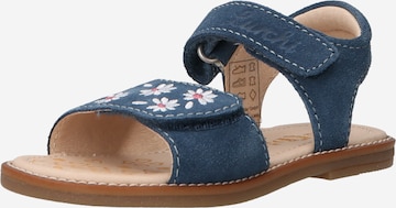 LURCHI Sandals in Blue: front