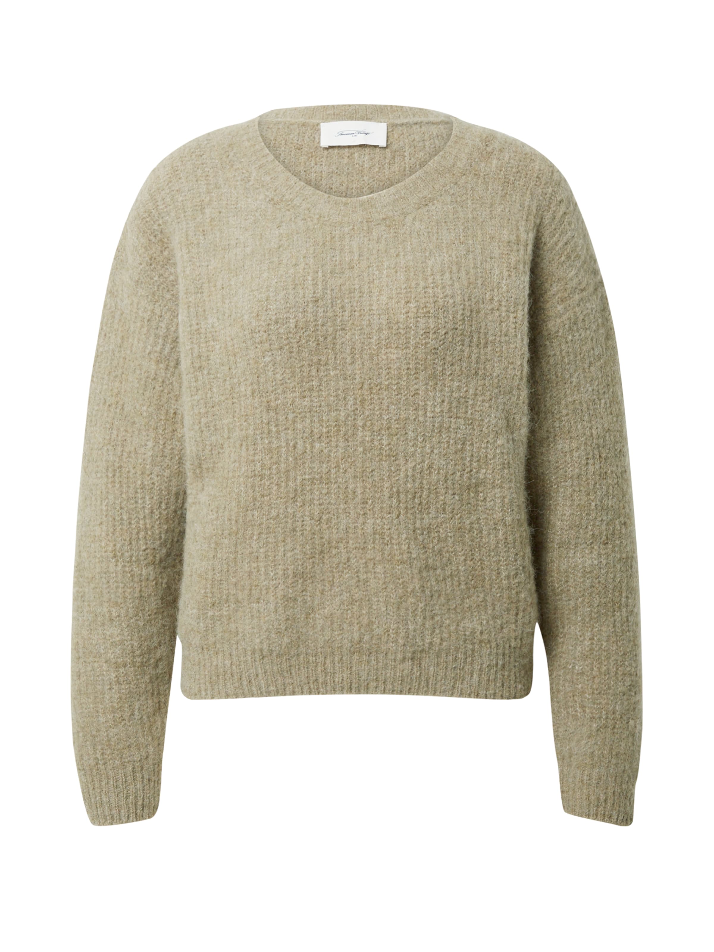 Pull-over 'East' AMERICAN VINTAGE en marron : devant