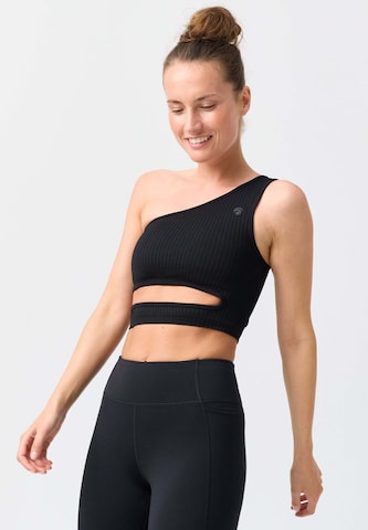 OCEANSAPART Top 'Elodie' in Schwarz: Vorderseite