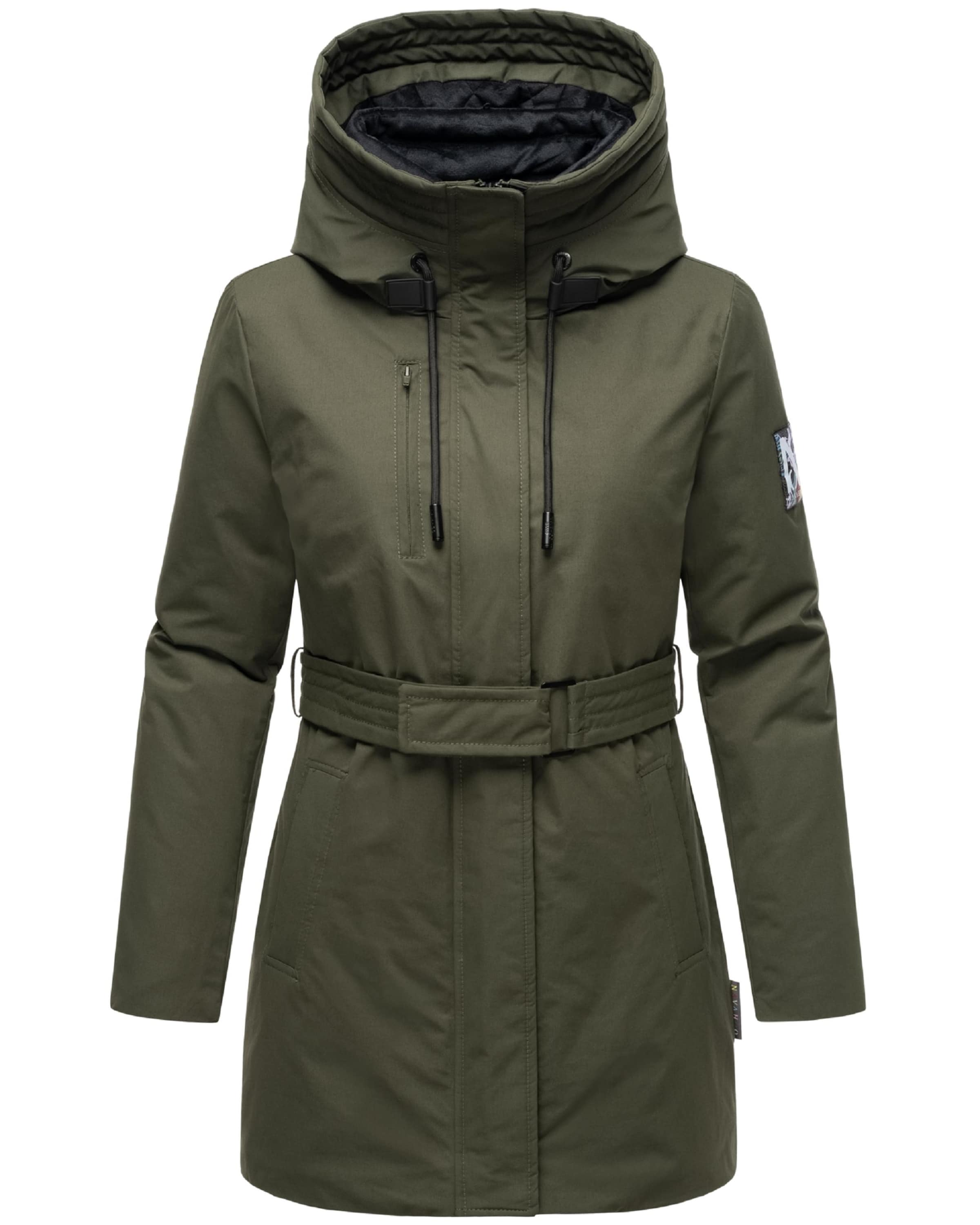 Parka d’hiver NAVAHOO en vert : devant