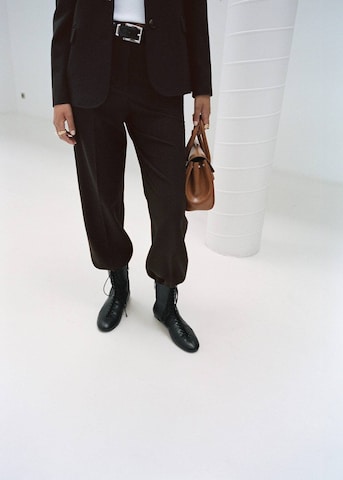 MANGO Stielfel 'Faro' in Schwarz