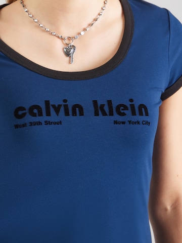 Calvin Klein Jeans Jurk in Blauw