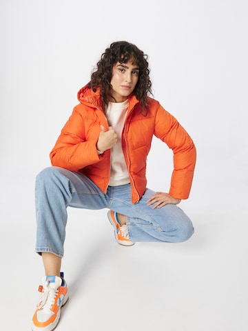 ABOUT YOU Between-Season Jacket 'Jara' in Orange