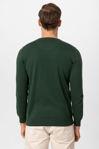 Pullover ' NEROLI ' di DENIM CULTURE in verde
