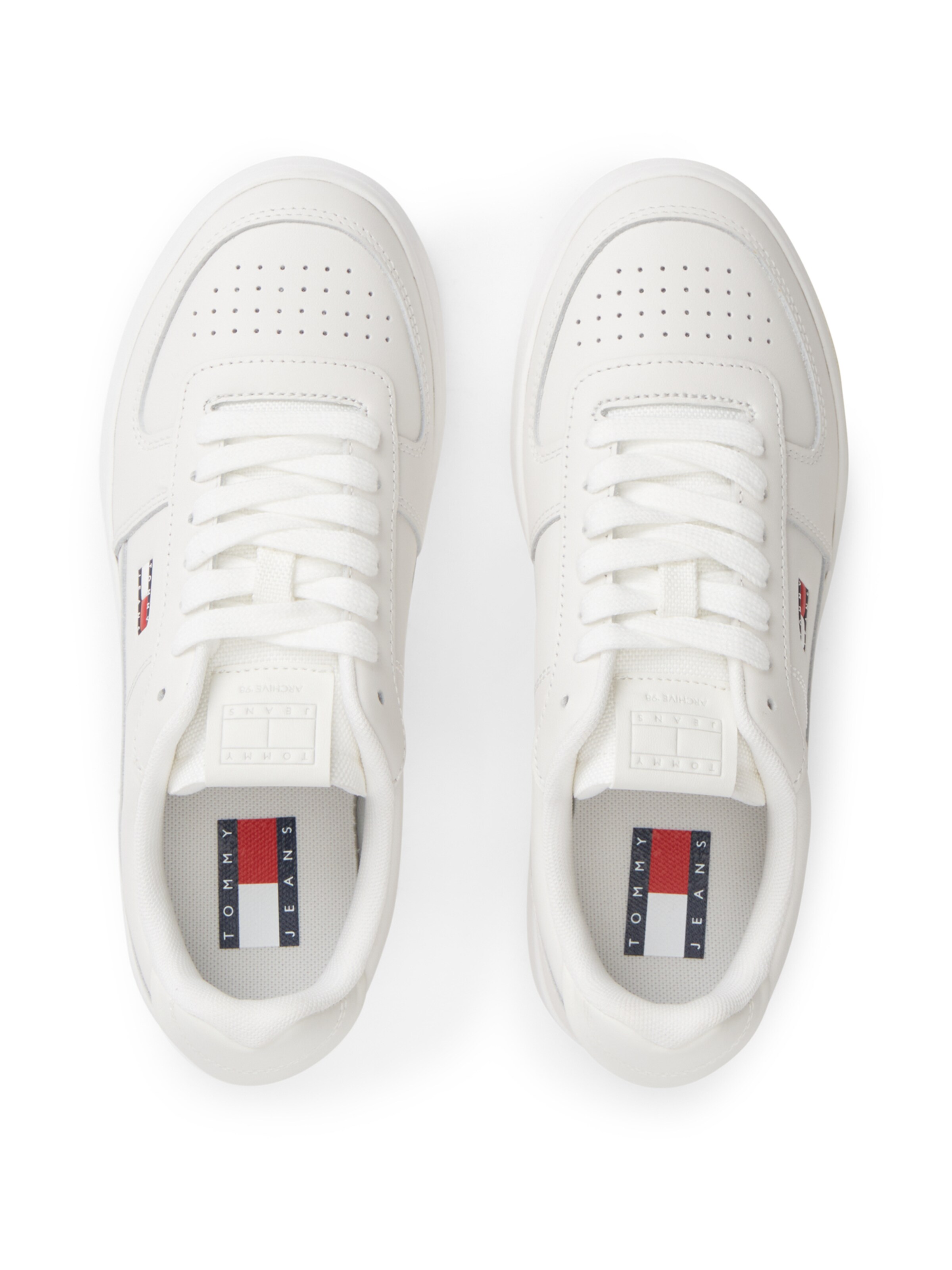 Sneaker low 'ARCHIVE '98 RETRO' de la Tommy Jeans pe alb
