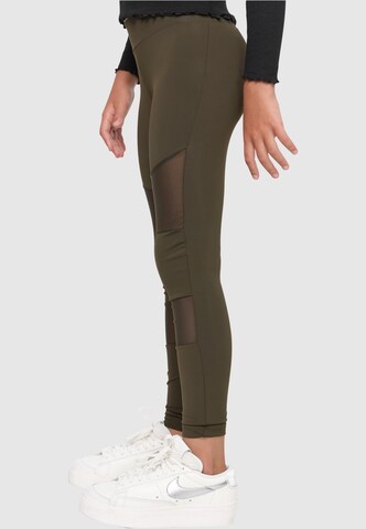 Urban Classics Skinny Leggings in Green