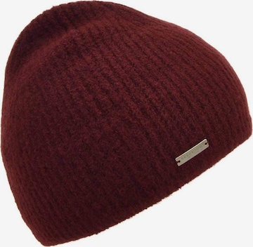 Seeberger Beanie 'Mütze' in Red: front