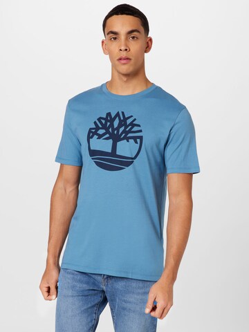 TIMBERLAND Shirt in Blue: front