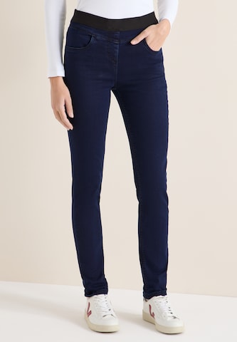 CECIL Slim fit Jeans 'Vicky' in Blue: front