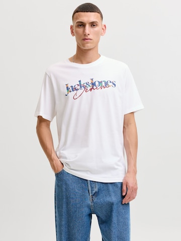 JACK & JONES Shirt in White: front