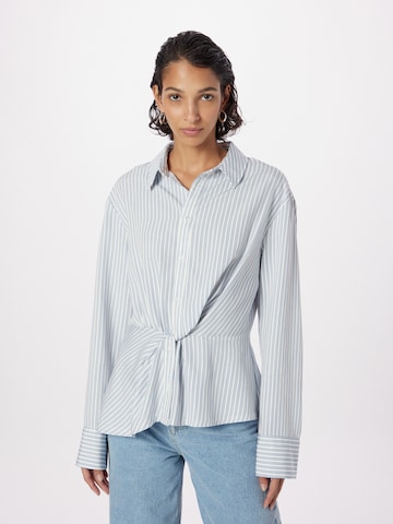 TOPSHOP Bluse i blå: forside