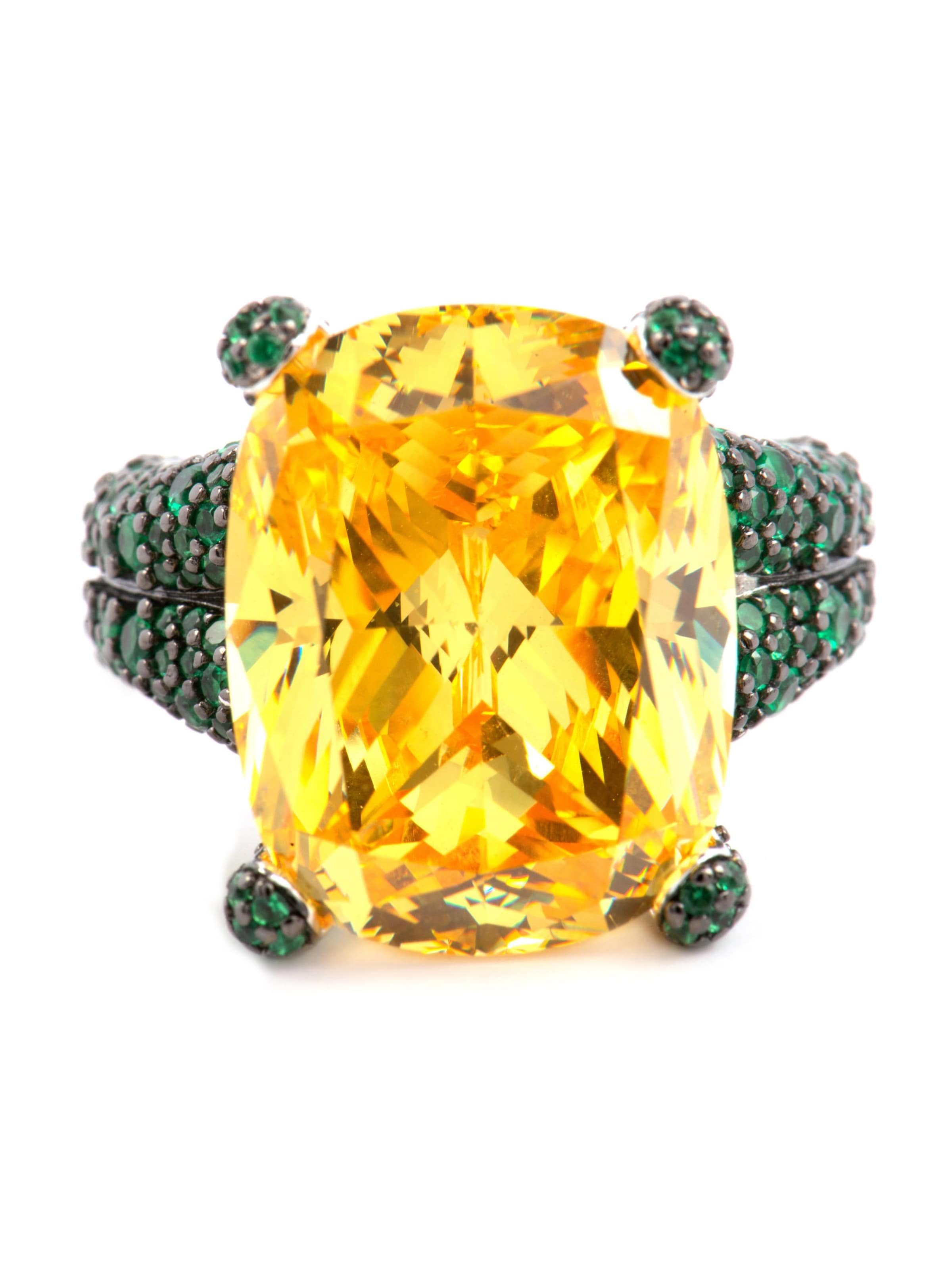 Luxenter - Anel 'TALIAL' em amarelo
