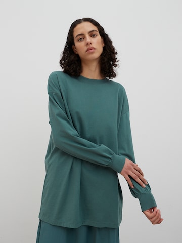 EDITED Shirt 'Clementine' in Groen: voorkant