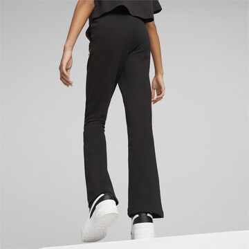 PUMA Flared Broek in Zwart