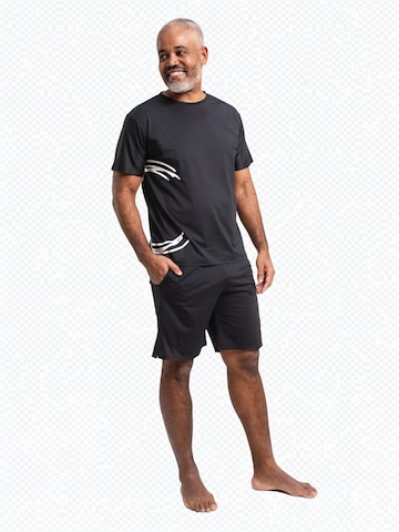 HACOY Baggy Sportbroek in Zwart: voorkant