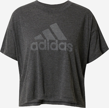 ADIDAS SPORTSWEAR - Camiseta funcional 'Future Icons Winners' en negro: frente