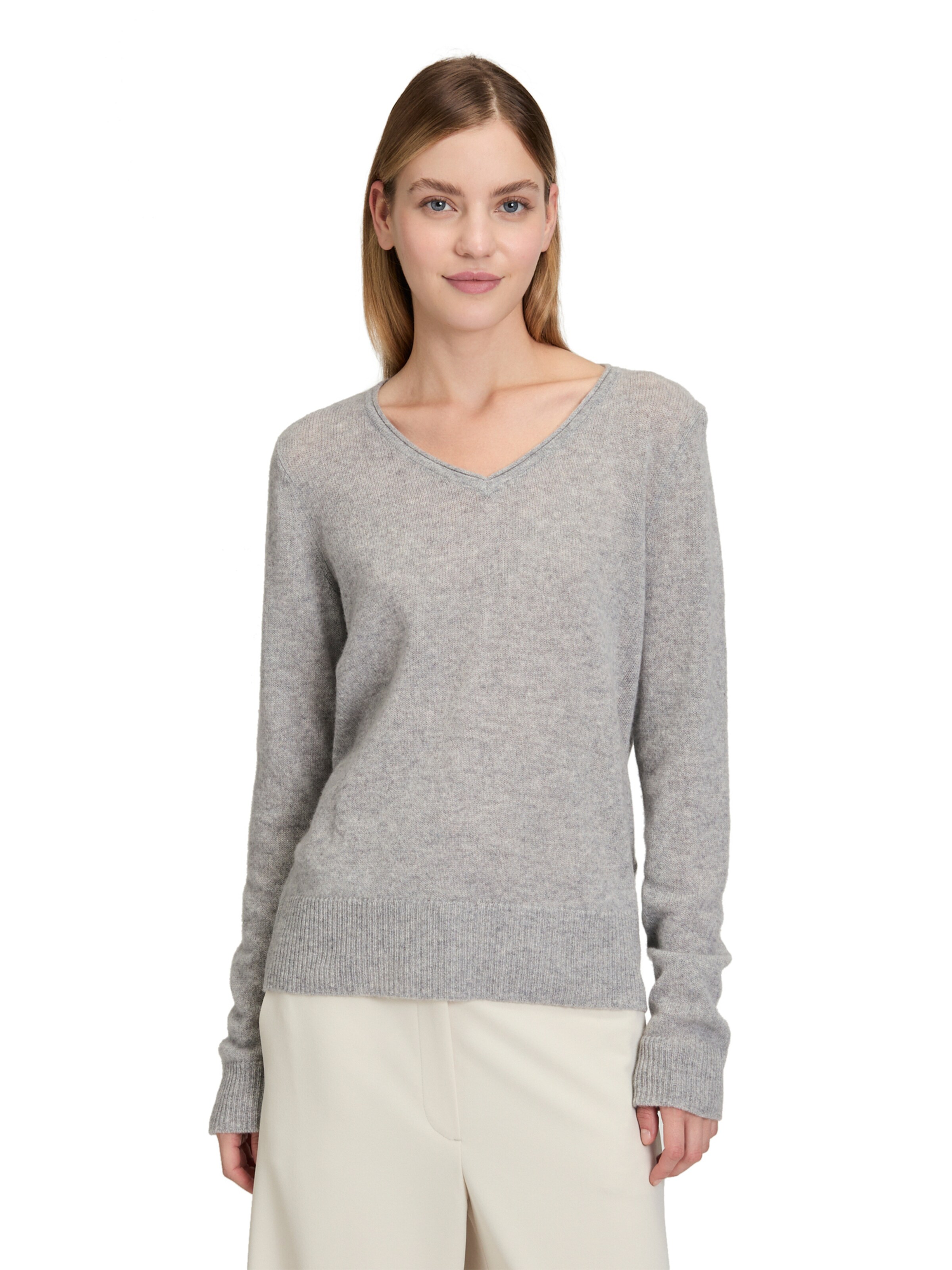 Betty Barclay Sweater in Grey: front