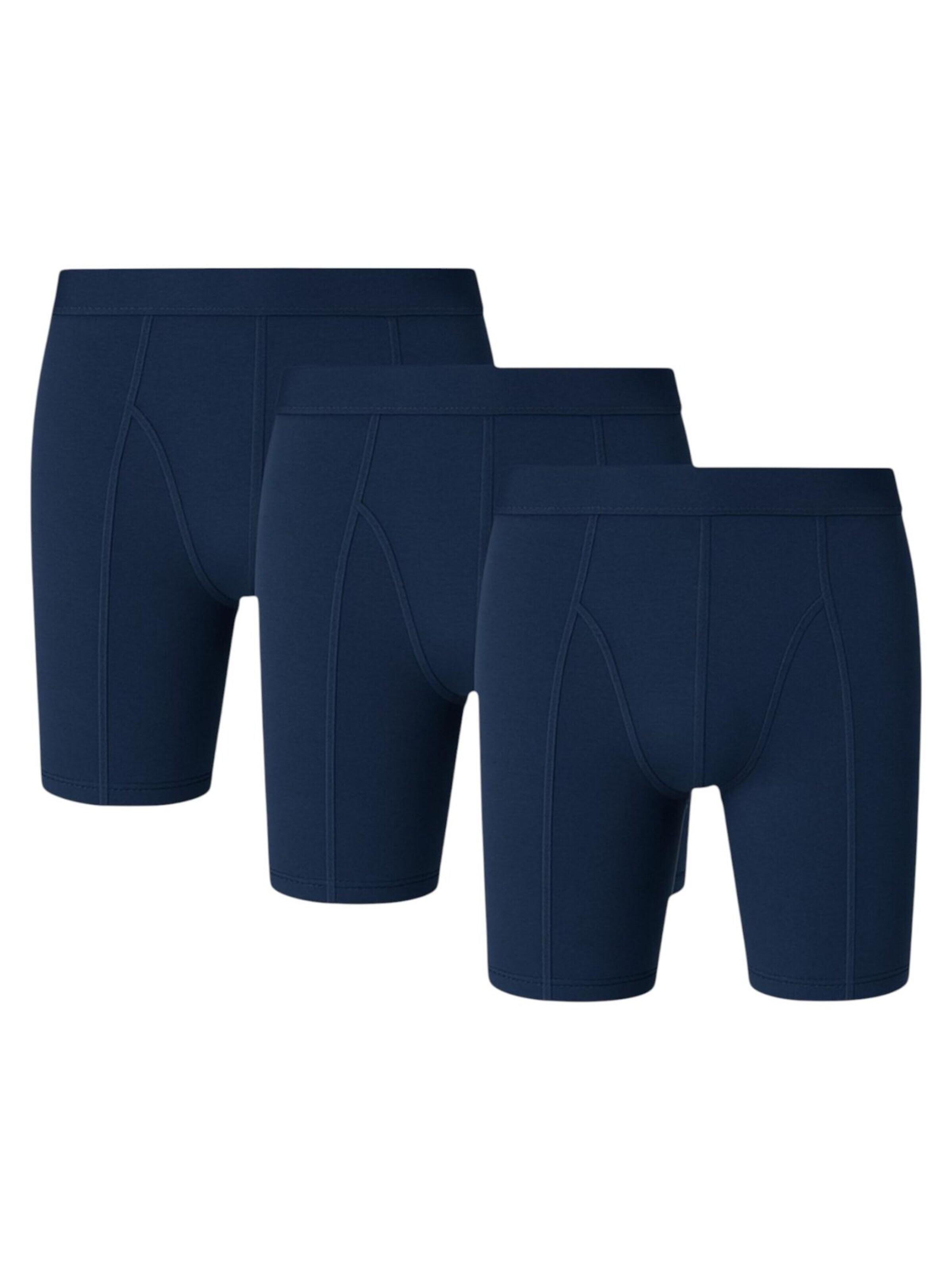 Boxers 'FlexLong' fashionshowcase en bleu : devant