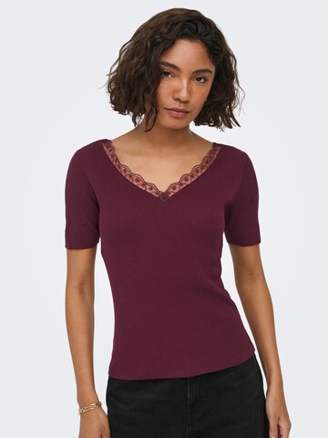 JDY Shirts 'JDYNanna' i rød: forside