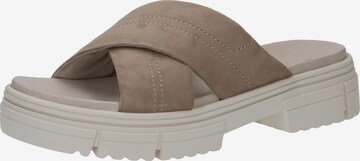 CAPRICE - Zapatos abiertos en gris: frente