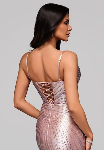 Robe de soirée Ombre en rose