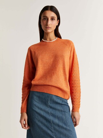 Scalpers Sweater 'Tran R' in Orange: front