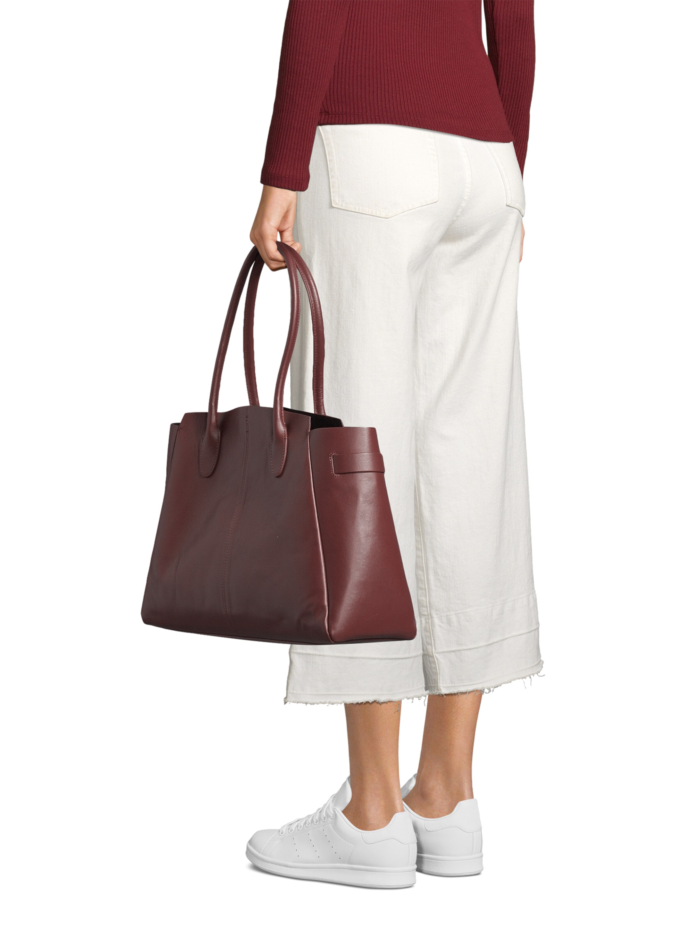 & Other Stories Shopper in Red: front