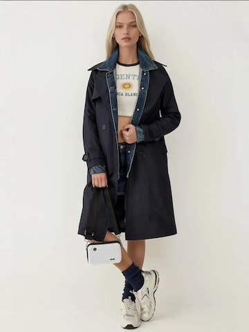 Manteau mi-saison Bigdart en bleu