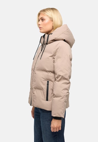 NAVAHOO Winterjas 'Wolkentanz XIV' in Beige