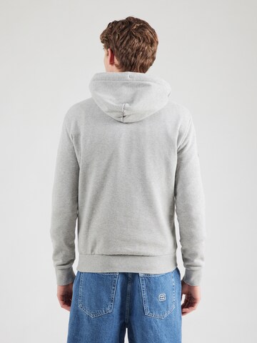 Superdry Суичър в сиво: отзад
