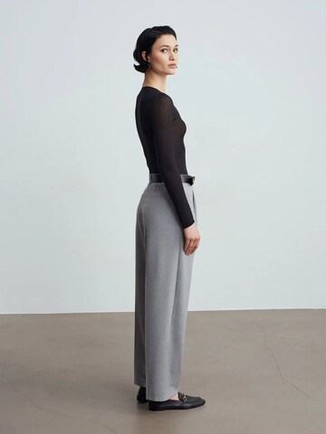 Wide Leg Pantalon Dilvin en gris