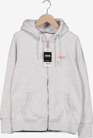 Superdry Kapuzenpullover L in Grau: Vorderseite