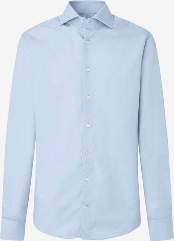 Hackett London Businesshemd in Blau: Vorderseite