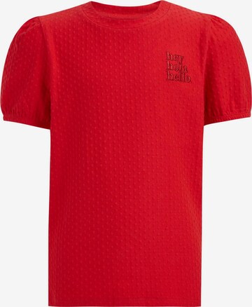 WE Fashion Shirt in Red: front