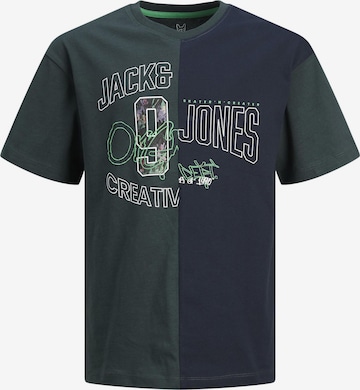 T-Shirt Jack & Jones Junior en vert : devant