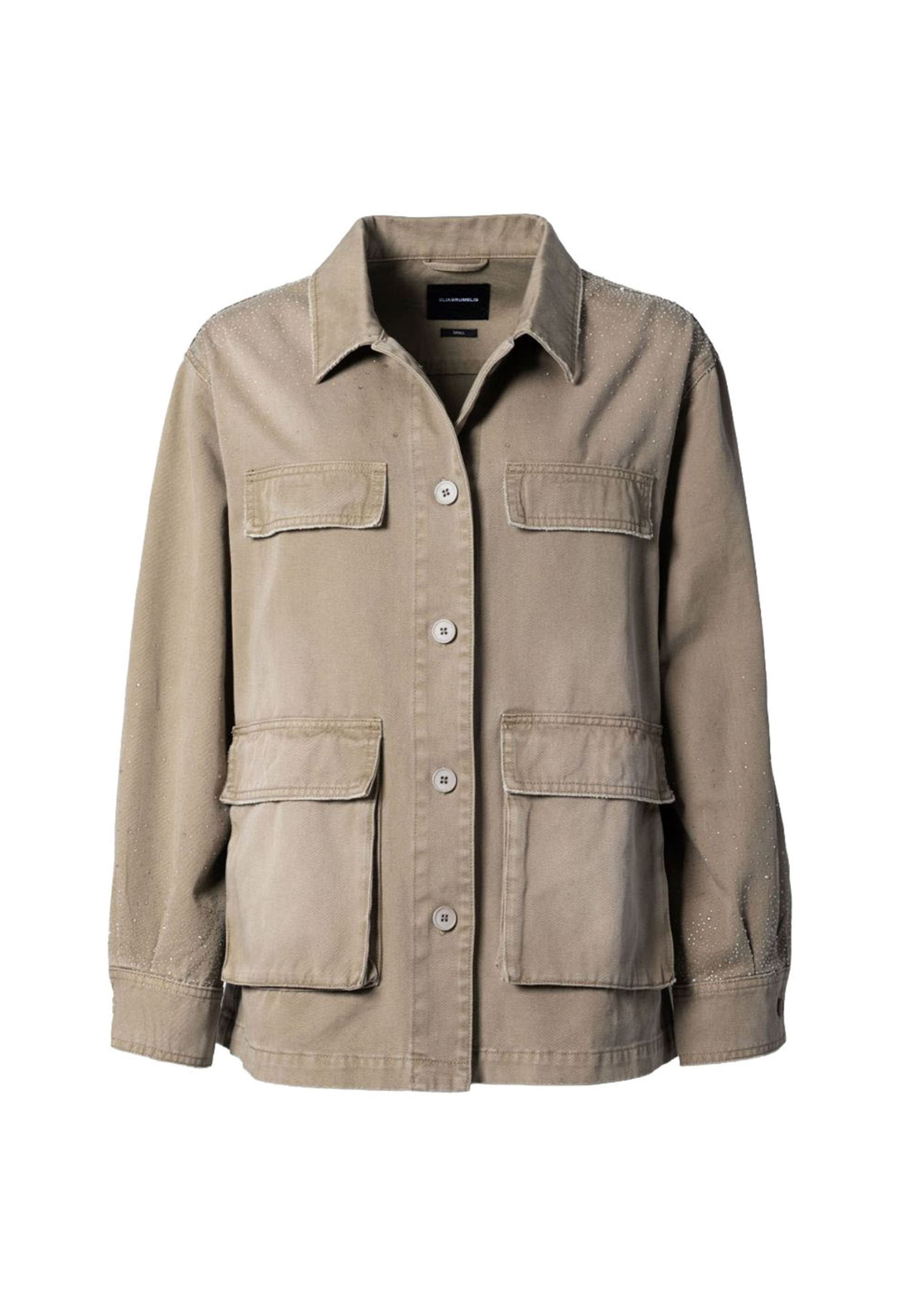 Elias Rumelis Tussenjas 'Roxis' in de kleur Donkerbeige, Productweergave