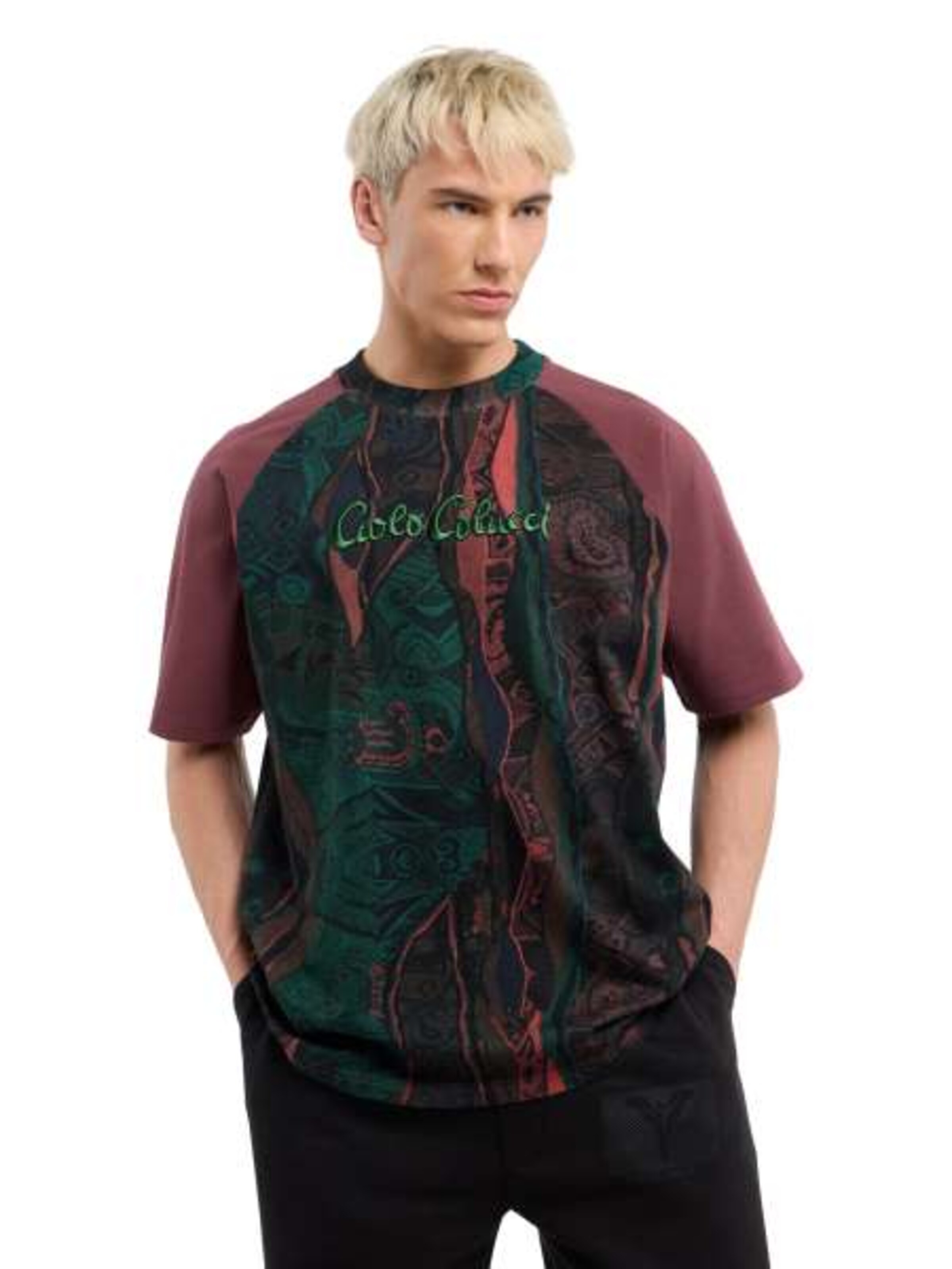 Carlo Colucci Shirt 'Eschfaller' in Red: front