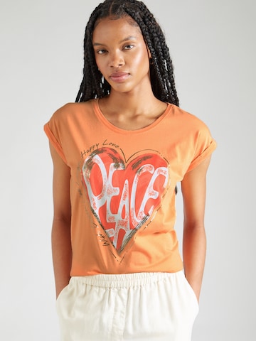 Key Largo - Camiseta en naranja: frente