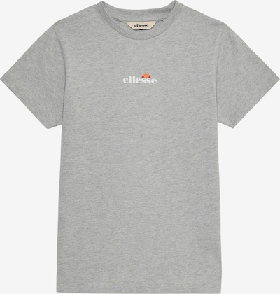 ELLESSE Majica 'Durare' u siva melange / narančasta / crvena / bijela, Pregled proizvoda