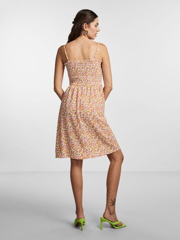 PIECES Kleid 'Luciana' in Orange