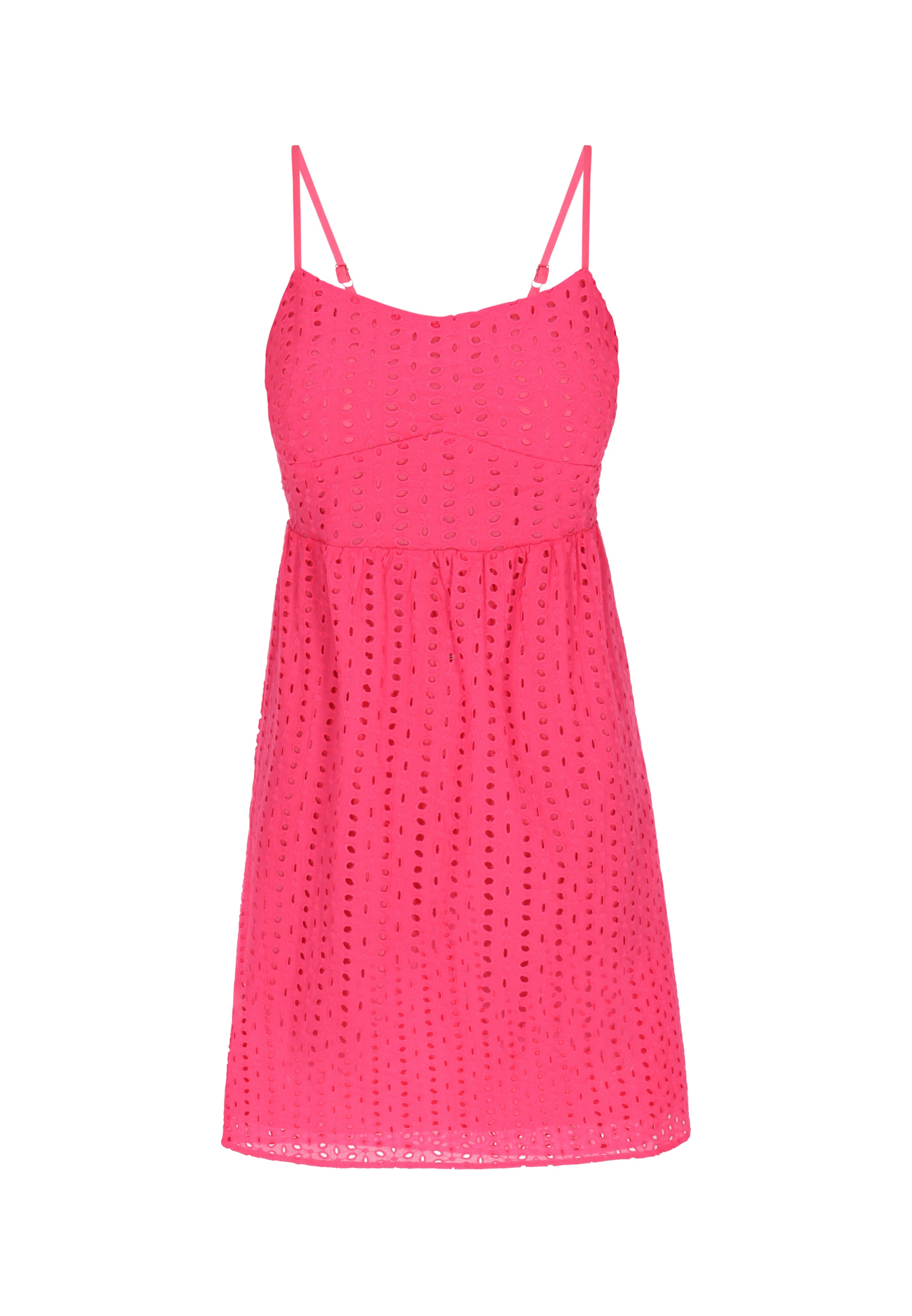 IZIA Letní šaty 'Boho' – pink: přední strana