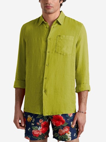 Vilebrequin Regular Fit Hemd‌‌‌‌‌ in Grün