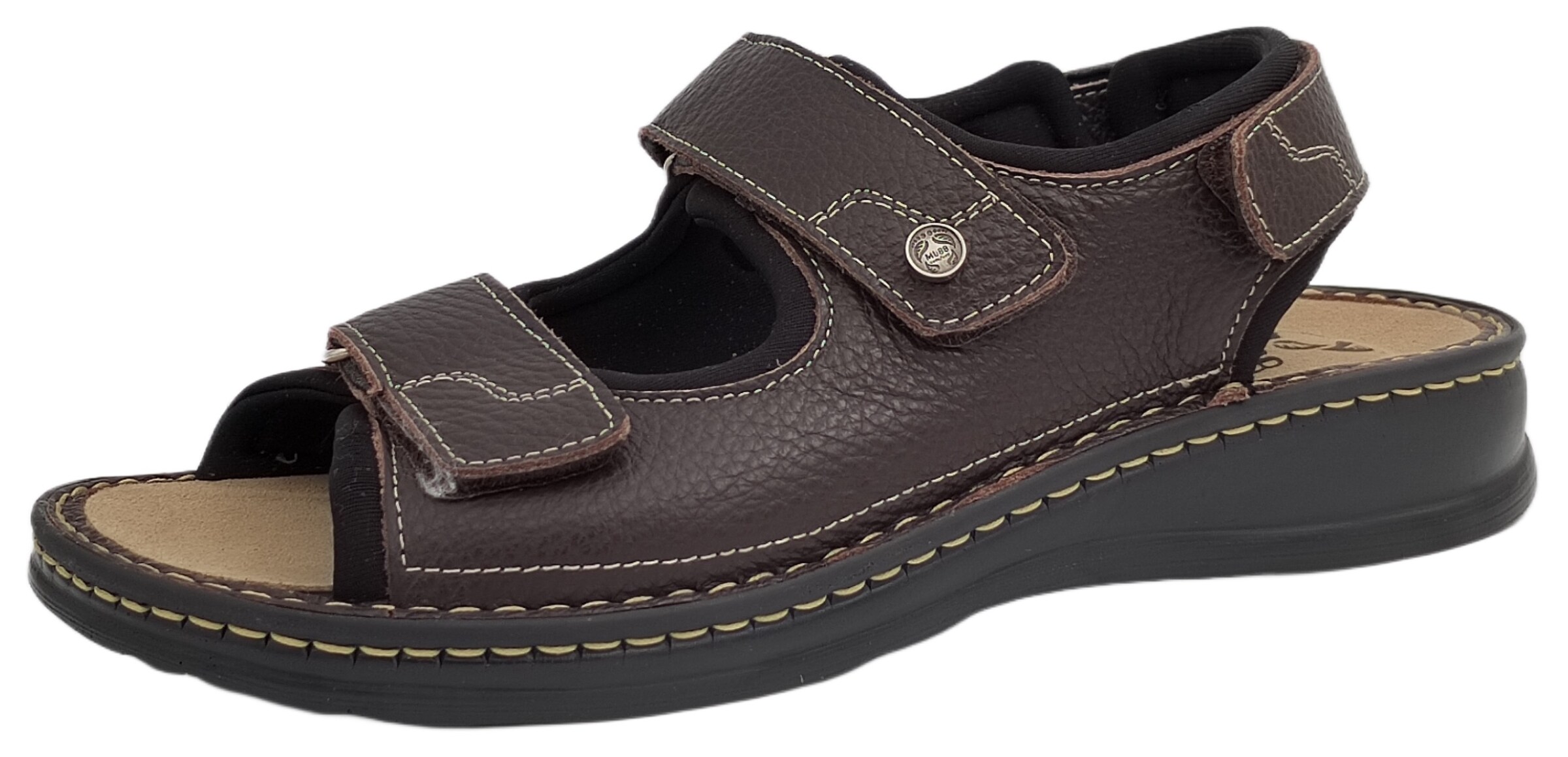 MUBB Sandale in Braun: Vorderseite