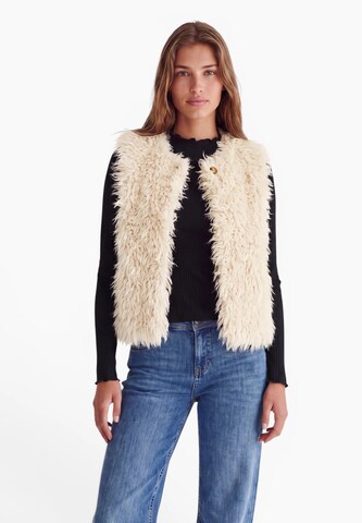 Street One Studio Vest in Beige: front